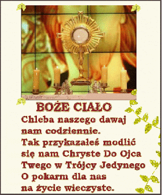Chleba naszego dawaj nam codziennie. Tak przykazałeś